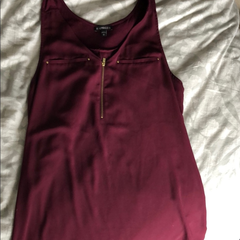 Express tank with zipper